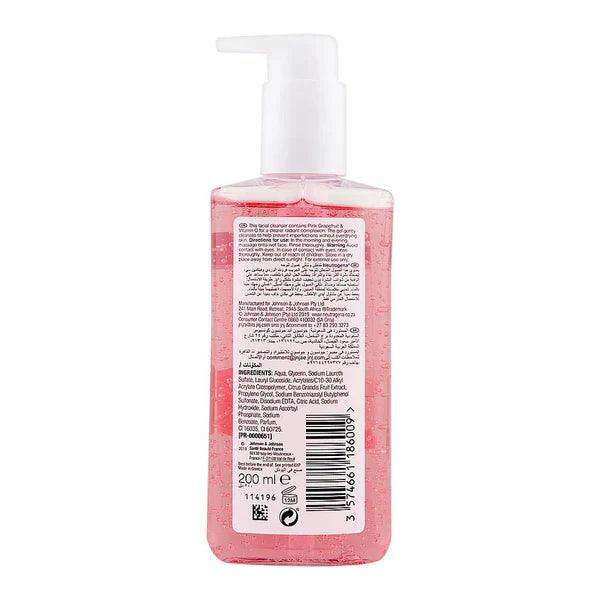 Neutrogena - Facial Wash Fresh & Clear With Pink Grapefruit Pump 200ml