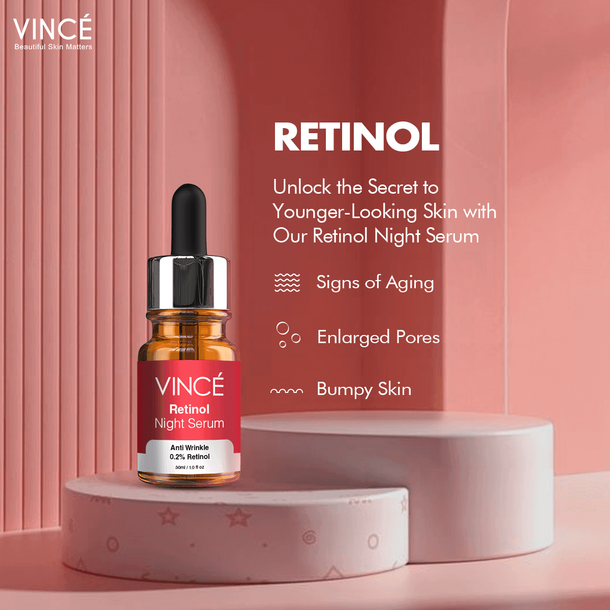 Vince - Retinol Night Serum