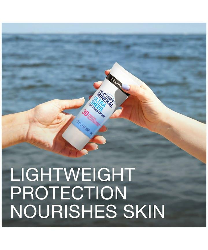 Neutrogena - Mineral Ultra Sheer Dry-touch Spf 30 Sunscreen Lotion