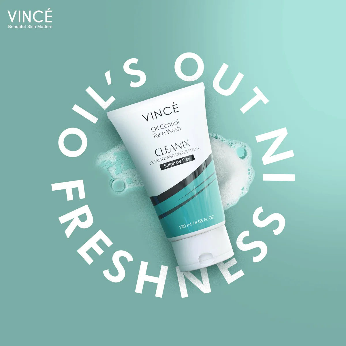 Vince - Oil Control Face Wash