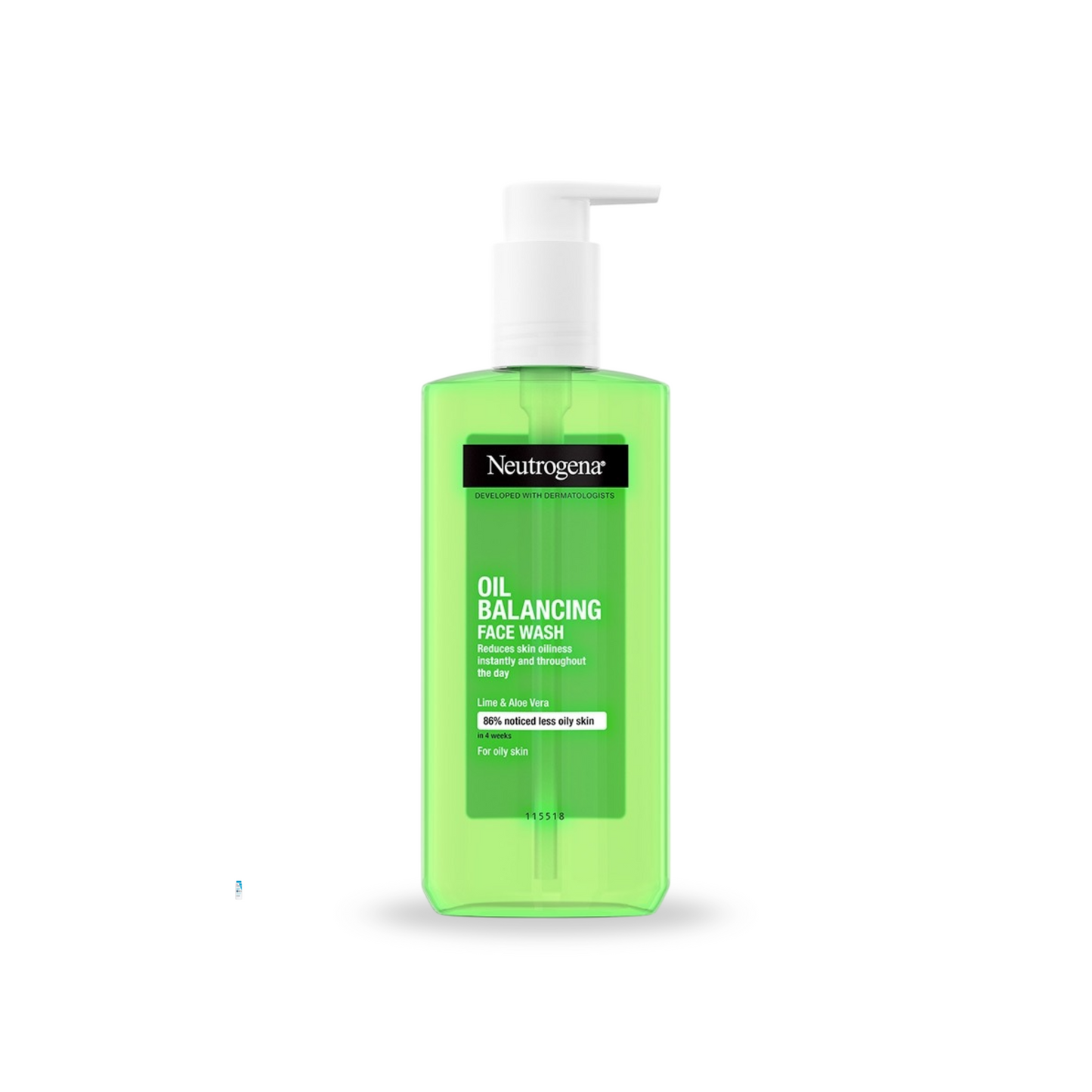 Neutrogena - Facial Wash Oil Balancing With Lime & Aloe Vera Pump 200ml
