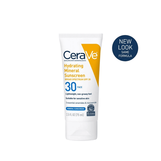 CeraVe - Hydrating Mineral Sunscreen SPF 30 Face Lotion