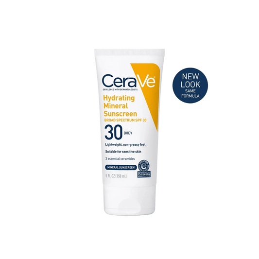 CeraVe - Hydrating Mineral Sunscreen SPF 30 Body Lotion