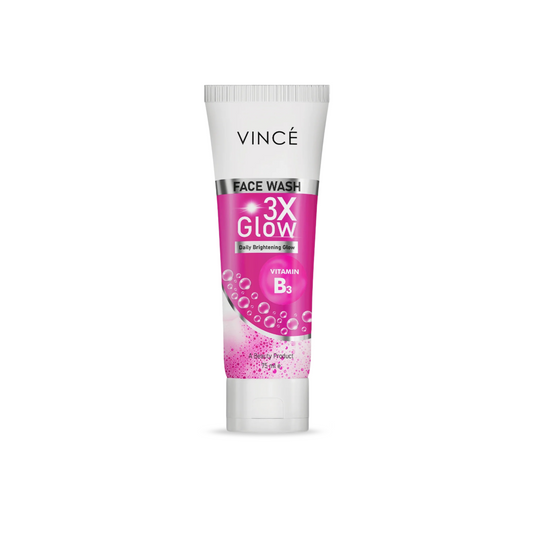 Vince - 3x glow face wash