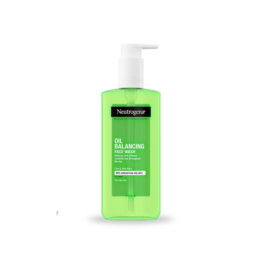 Neutrogena - Facial Wash Oil Balancing With Lime & Aloe Vera Pump 200ml